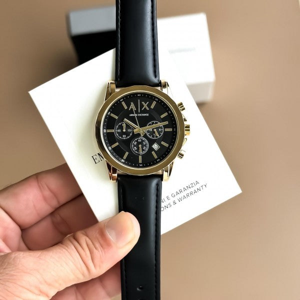 ARMANI EXCHANGE GOLD BLACK WITH OG KIT Urban Classics Store