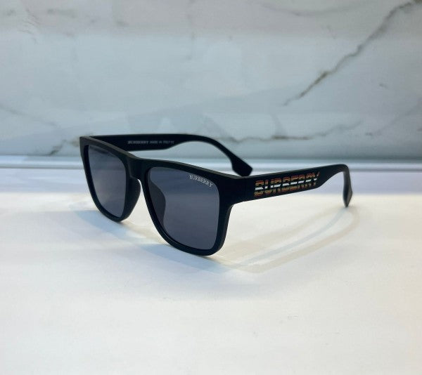 BURBERRY ALL BLACK SIDE LOGO LUXURY SHADE 4358 WITH OG KIT Urban Classics Store