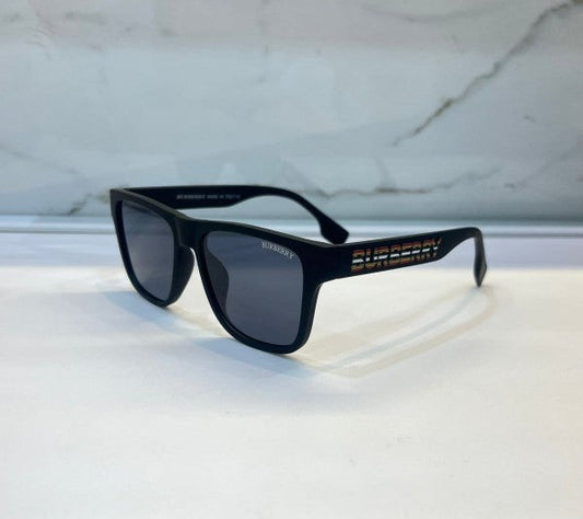 BURBERRY ALL BLACK SIDE LOGO LUXURY SHADE 4358 WITH OG KIT Urban Classics Store