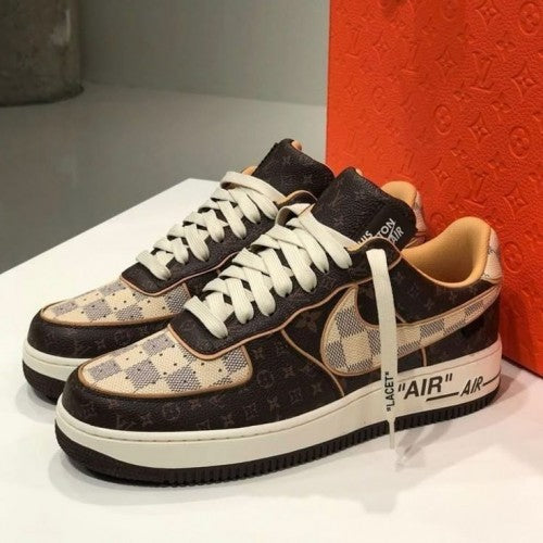 NIKE AIRFORCE LV BROWN WITH OG BOX Urban Classics Store