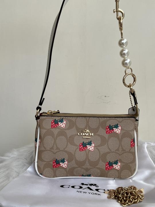 COACH NOLITA 19 (BERRY) BAG WITH OG BOX & CHAIN BELT Urban Classics Store