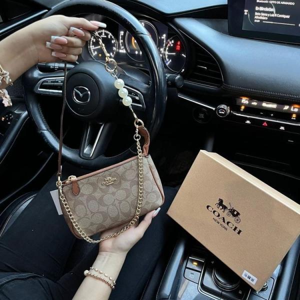 COACH NOLITA 19 (BROWN) BAG WITH OG BOX & CHAIN BELT Urban Classics Store