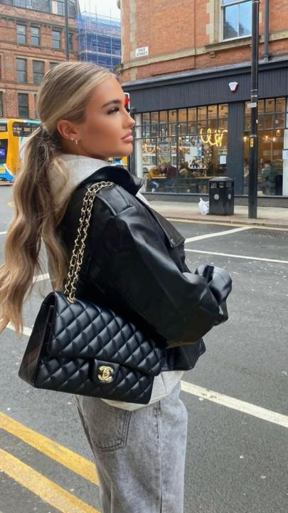 CHANEL JUMBO BLACK GOLD WITH OG BOX Urban Classics Store