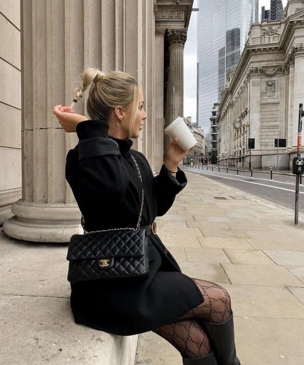 CHANEL JUMBO BLACK GOLD WITH OG BOX Urban Classics Store