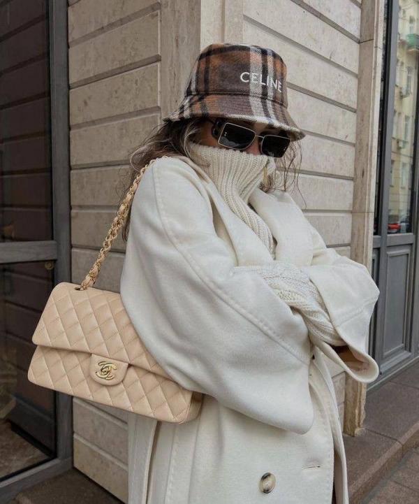 CHANEL JUMBO APRICOT GOLD BAG WITH OG BOX Urban Classics Store