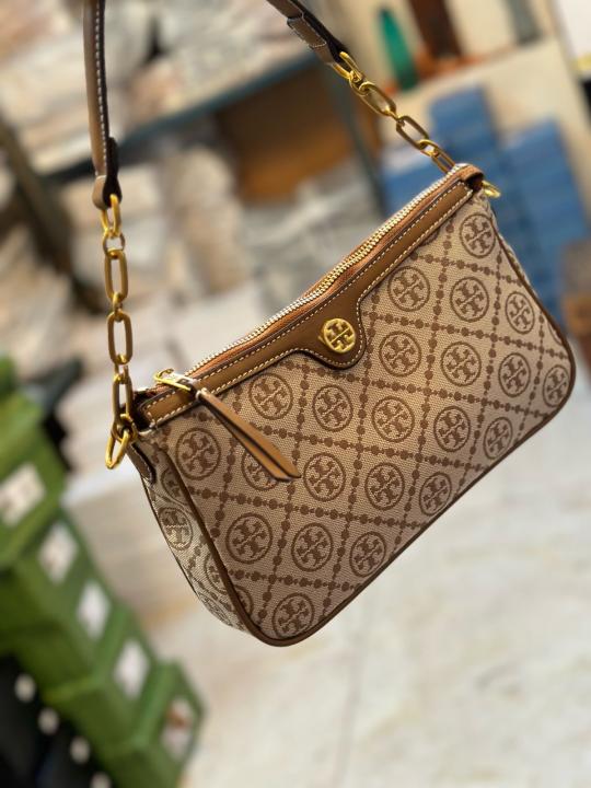TORY BURCH STUDIO SLING (BROWN) SHOULDER BAG WITH OG BOX Urban Classics Store