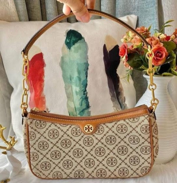 TORY BURCH STUDIO SLING (BROWN) SHOULDER BAG WITH OG BOX Urban Classics Store