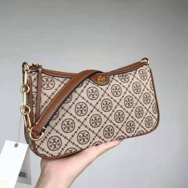 TORY BURCH STUDIO SLING (BROWN) SHOULDER BAG WITH OG BOX Urban Classics Store