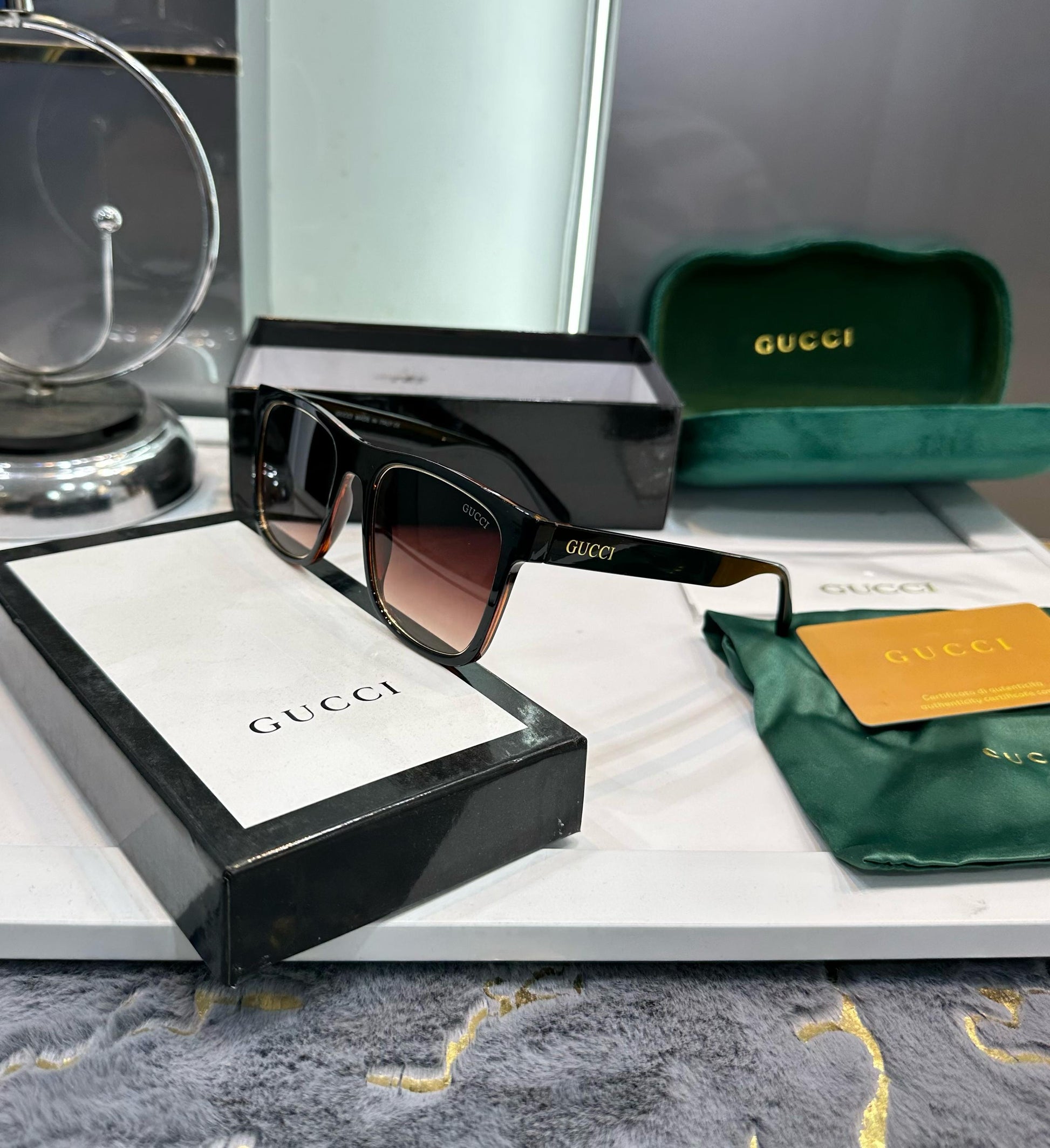 GUCCI PREMIUM SUNGLASSES WITH OG BOX Urban Classics Store