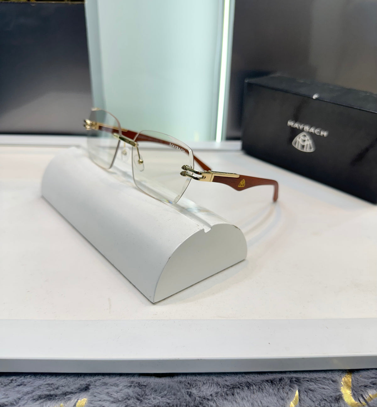 Maybach Frame Karan Aujla Edition Luxury Sunglass With Original Packing Urban Classics Store