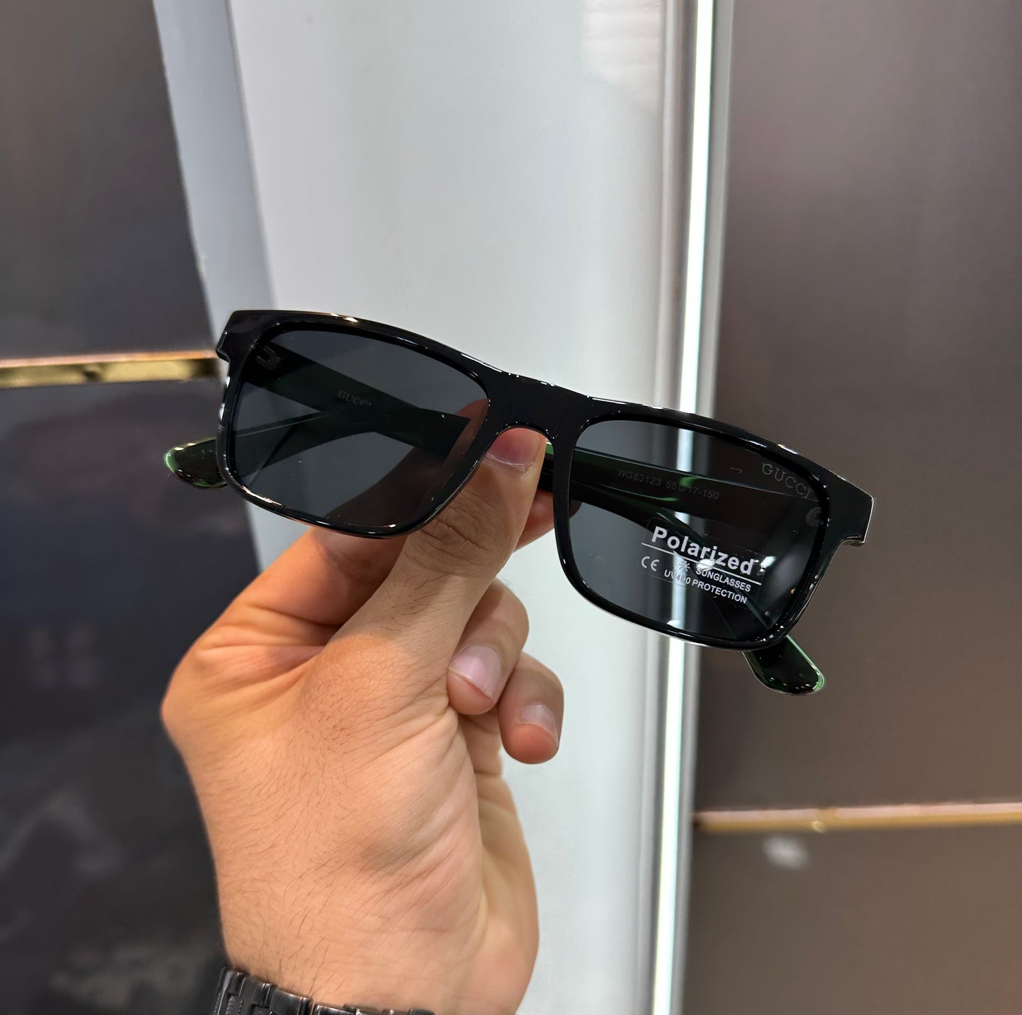 GUCCI PREMIUM SUNGLASSES - BLACK GANG WITH OG BOX Urban Classics Store
