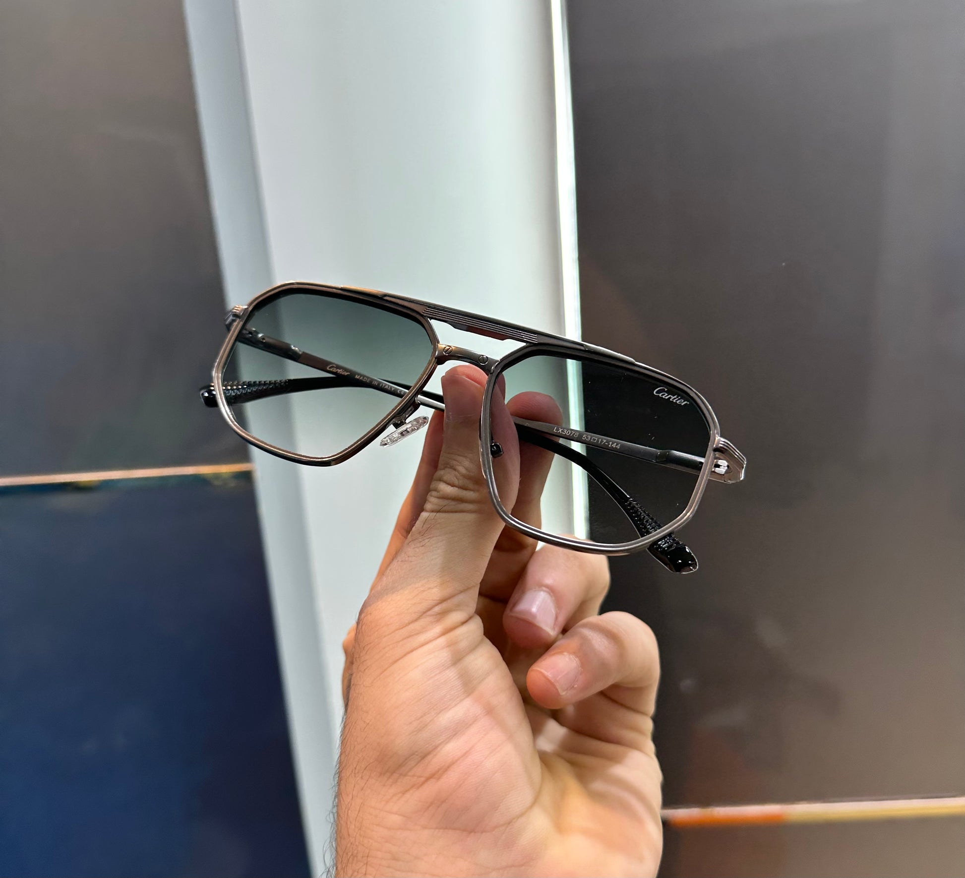 CARTIER METALLICA STYLISH SUNGLASSES WITH OG BOX Urban Classics Store