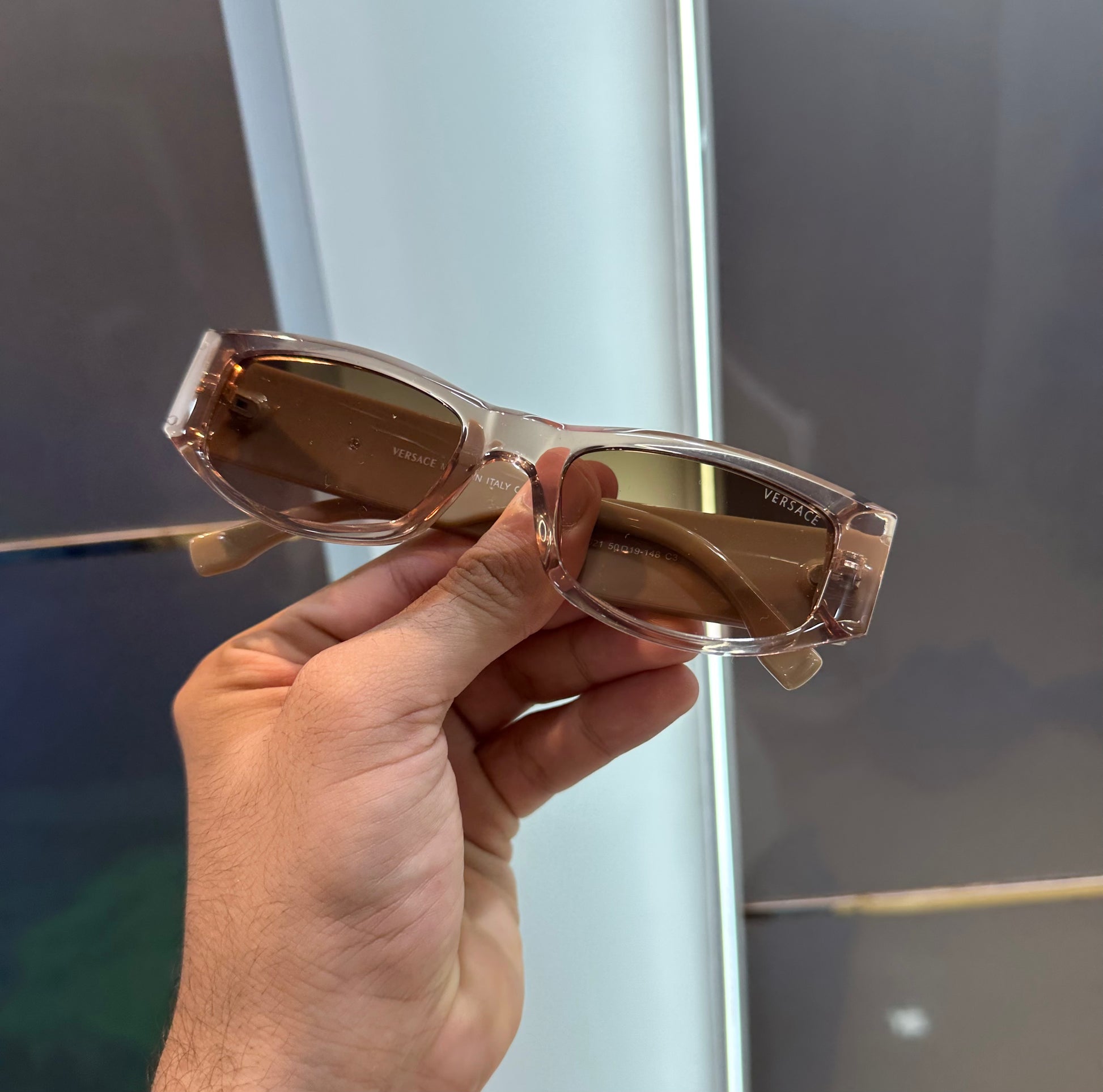 VERSACE MONOGRAM DESIGNER LUXURY SHADE WITH OG BOX (Copy) Urban Classics Store