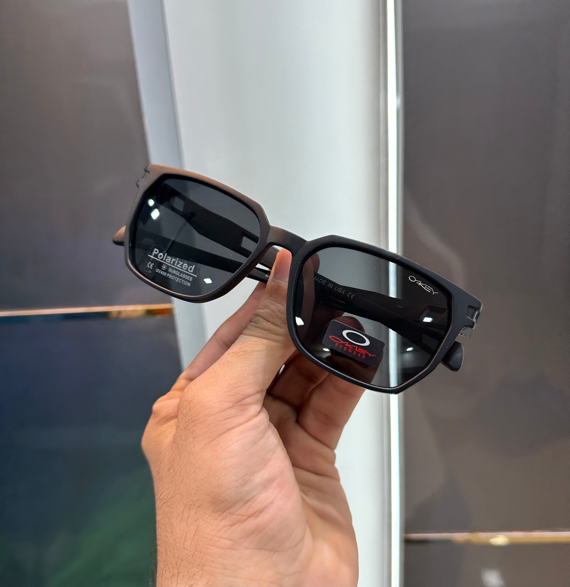 OAKLEY LEGEND BLACK FRAME (WHITE LASHES) SUNGLASSES WITH OG BOX Urban Classics Store