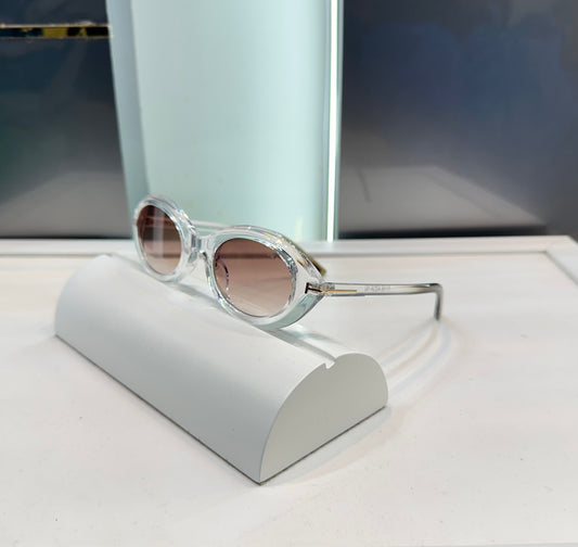 TOM FORD WHITE SUNGLASSES WITH OG BOX KIT Urban Classics Store