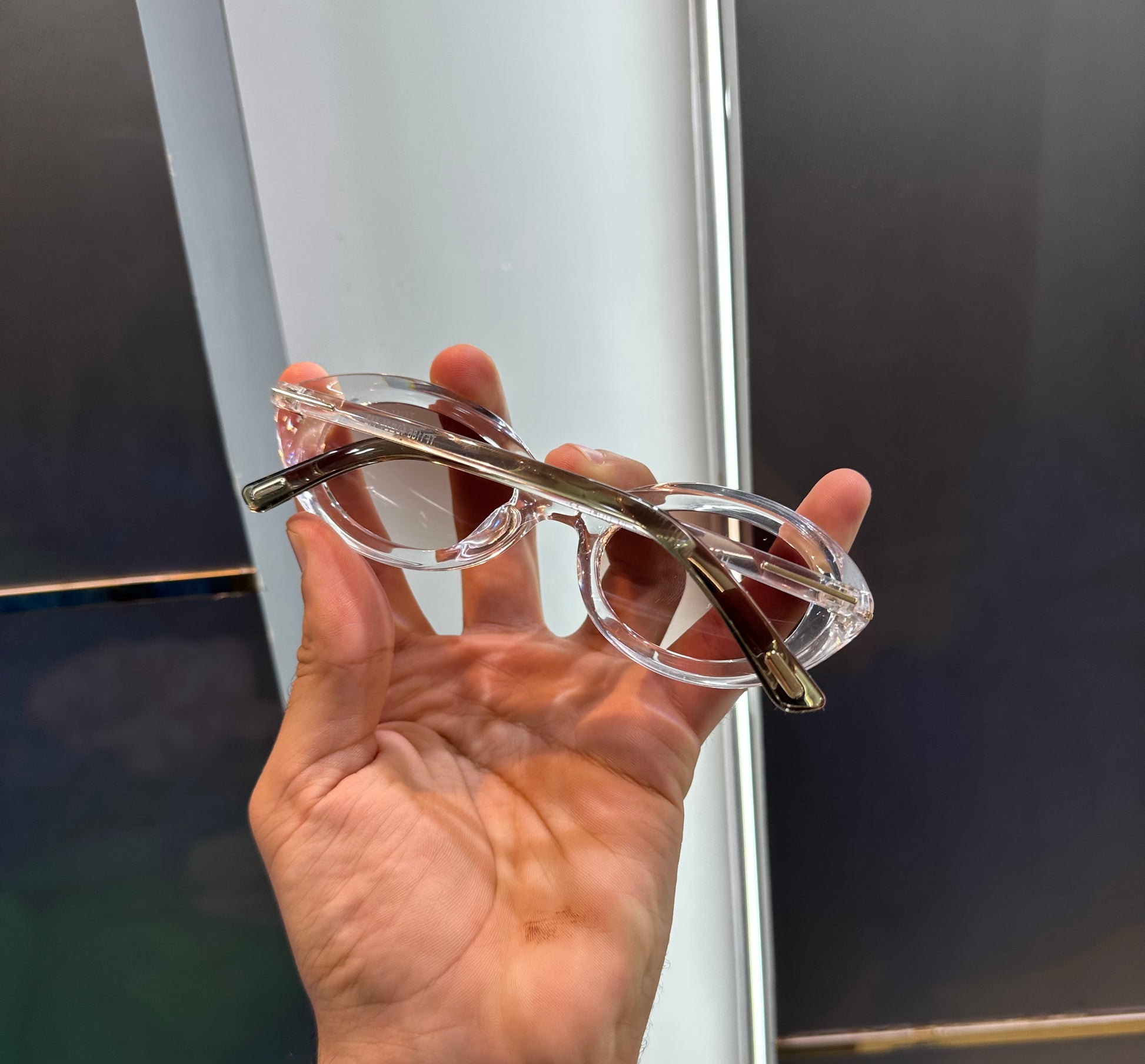 TOM FORD WHITE SUNGLASSES WITH OG BOX KIT Urban Classics Store