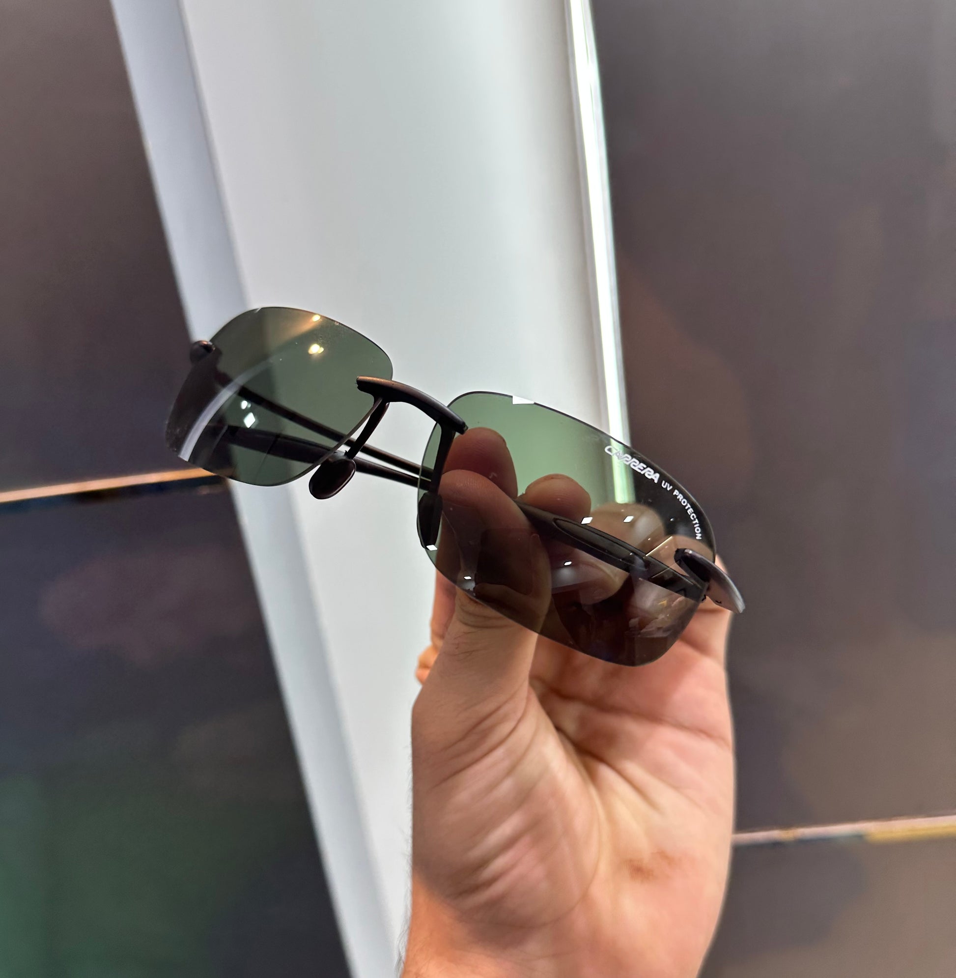 CARRERA GREEN BLACK PREMIUM SUNGLASSES WITH OG BOX Urban Classics Store