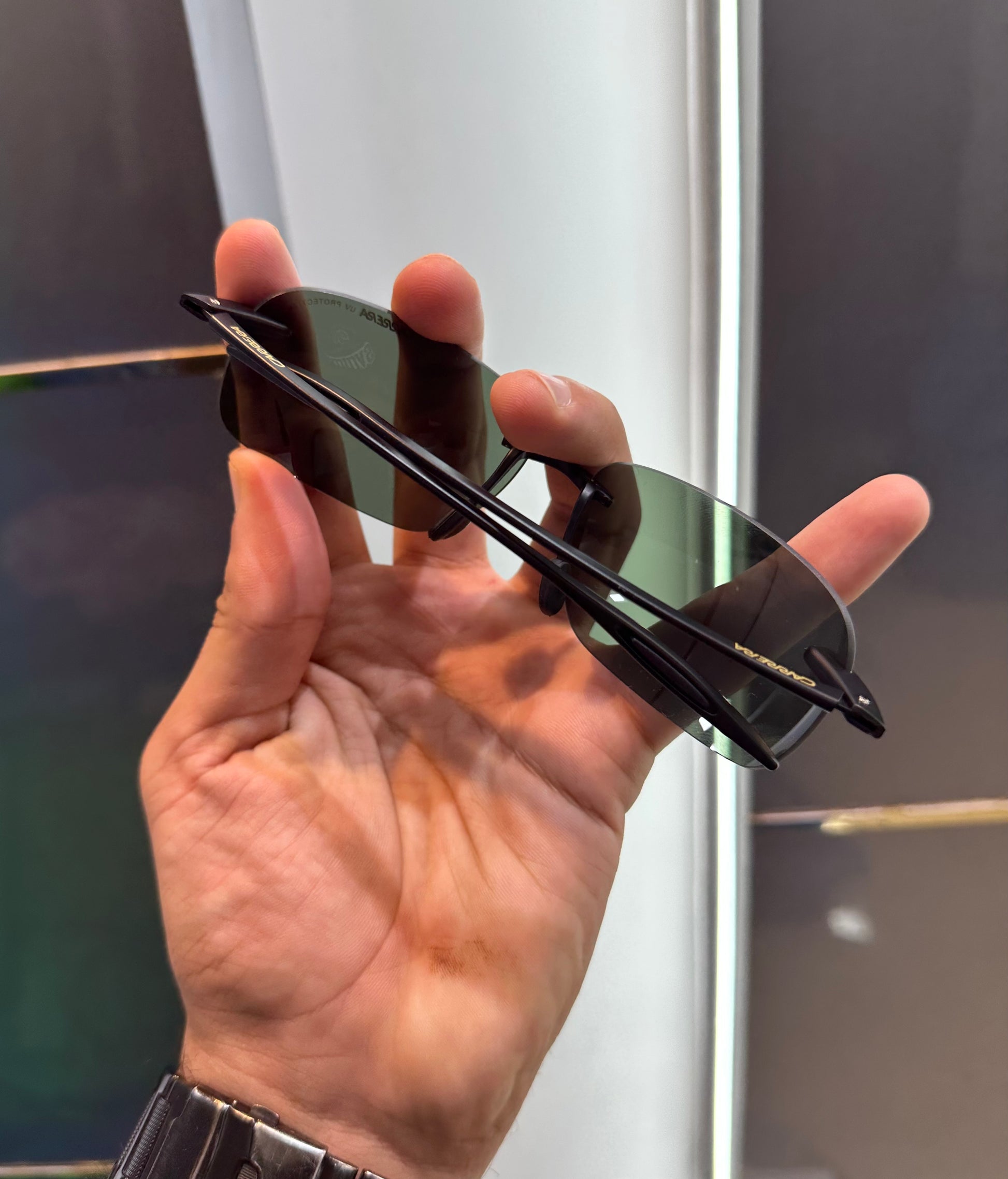CARRERA GREEN BLACK PREMIUM SUNGLASSES WITH OG BOX Urban Classics Store