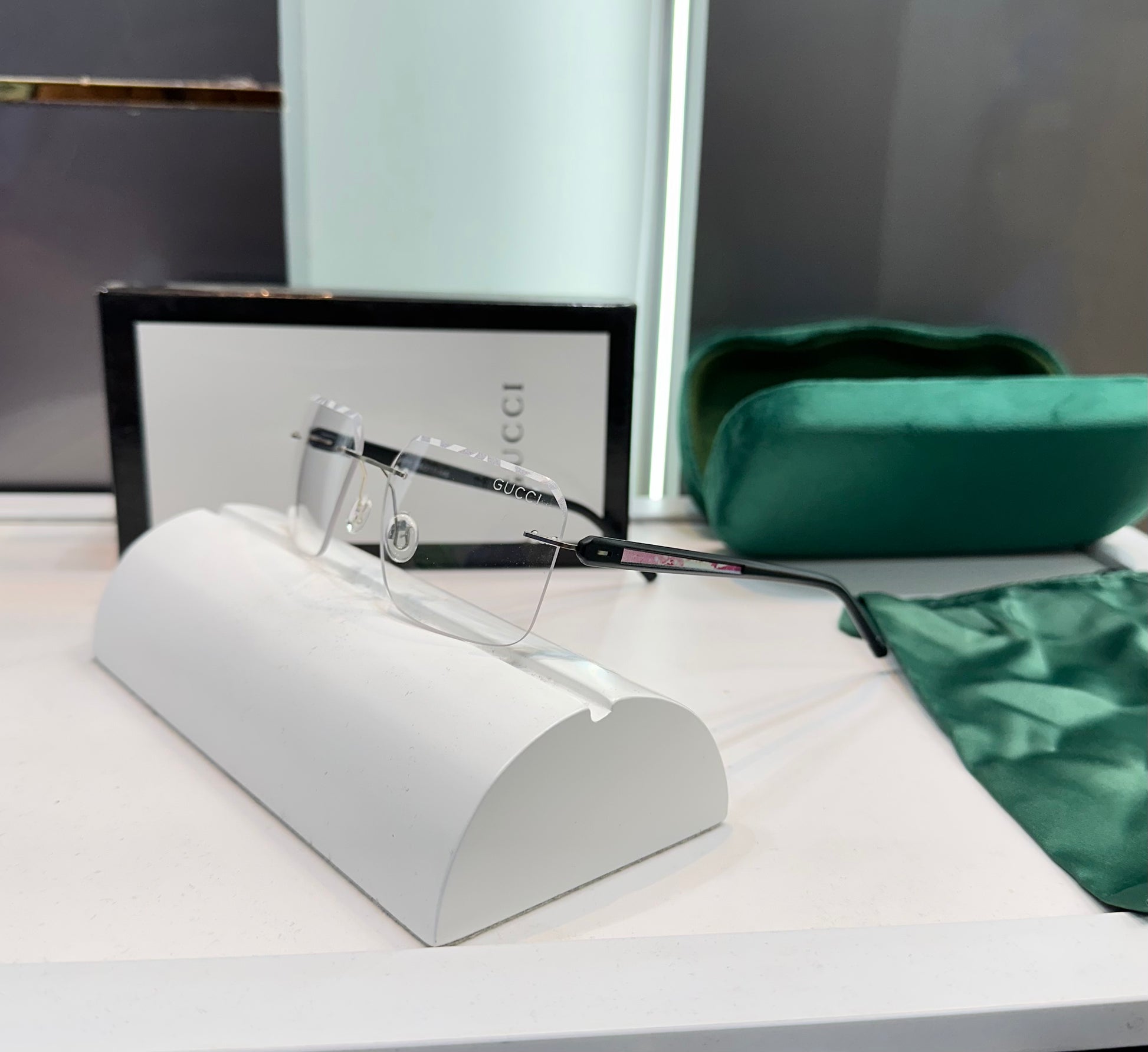 GUCCI PREMIUM & CLASSIC GLASSES FRAME WITH OG BOX Urban Classics Store