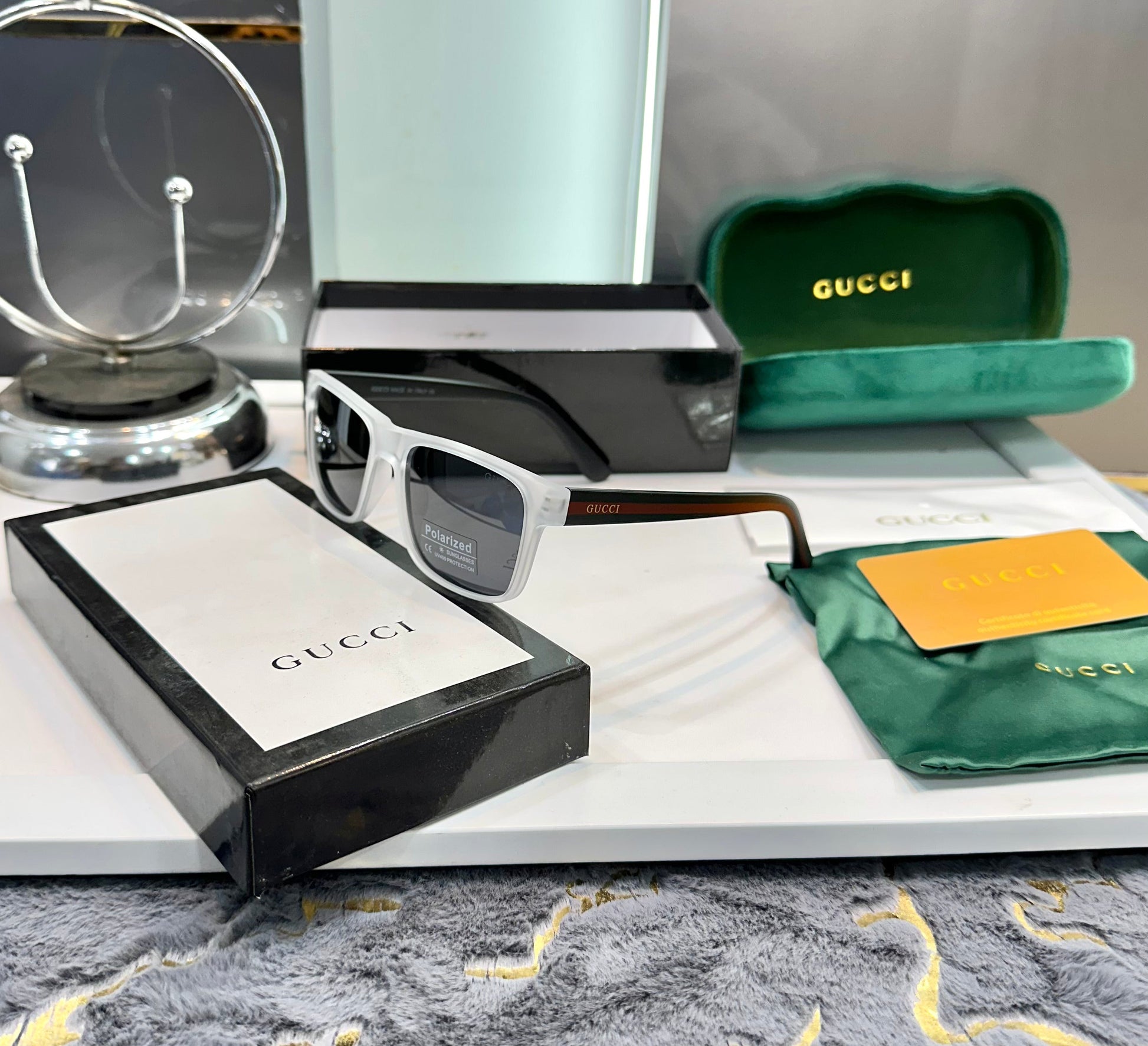 GUCCI PREMIUM SUNGLASSES (HONEY SINGH EDITION) WITH OG KIT Urban Classics Store