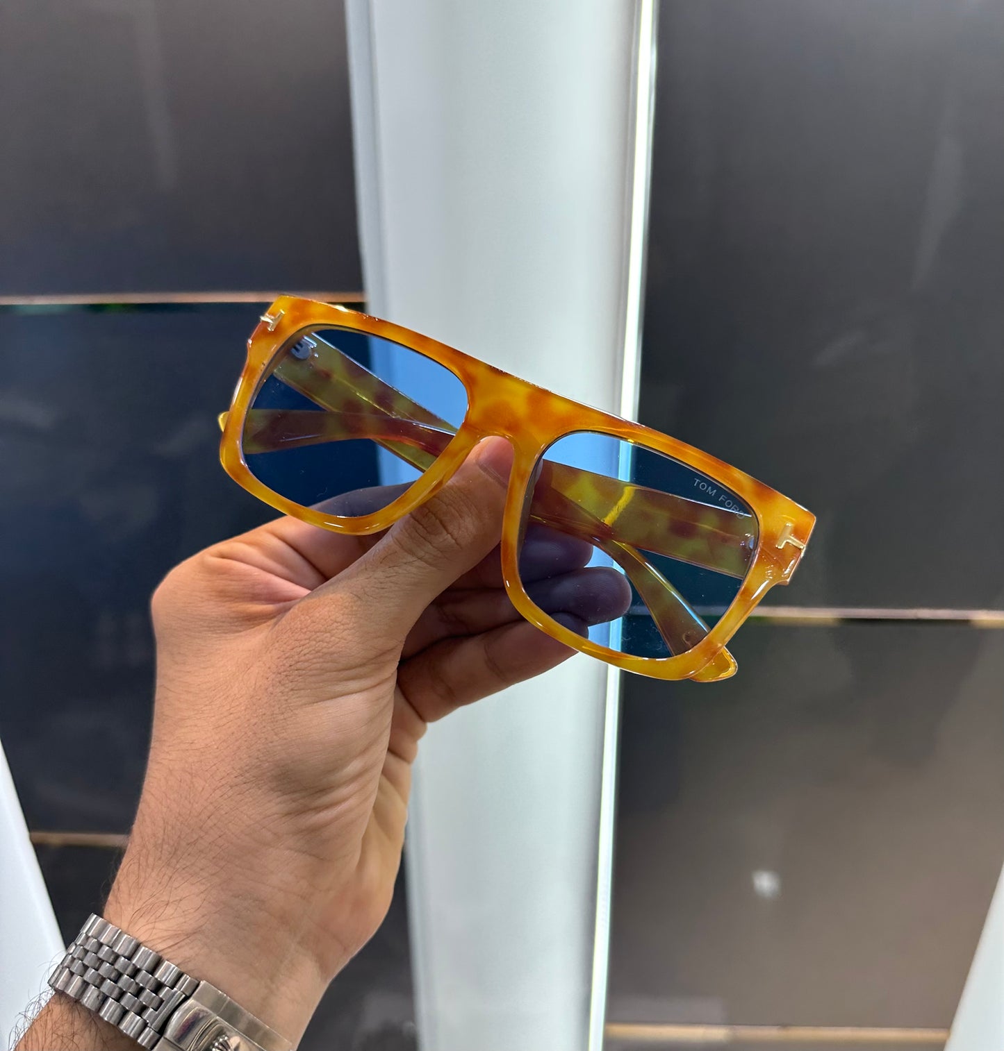 TOM FORD PREMIUM SUNGLASSES LIMITED EDITION ORANGE TIGER WITH OG BOX Urban Classics Store