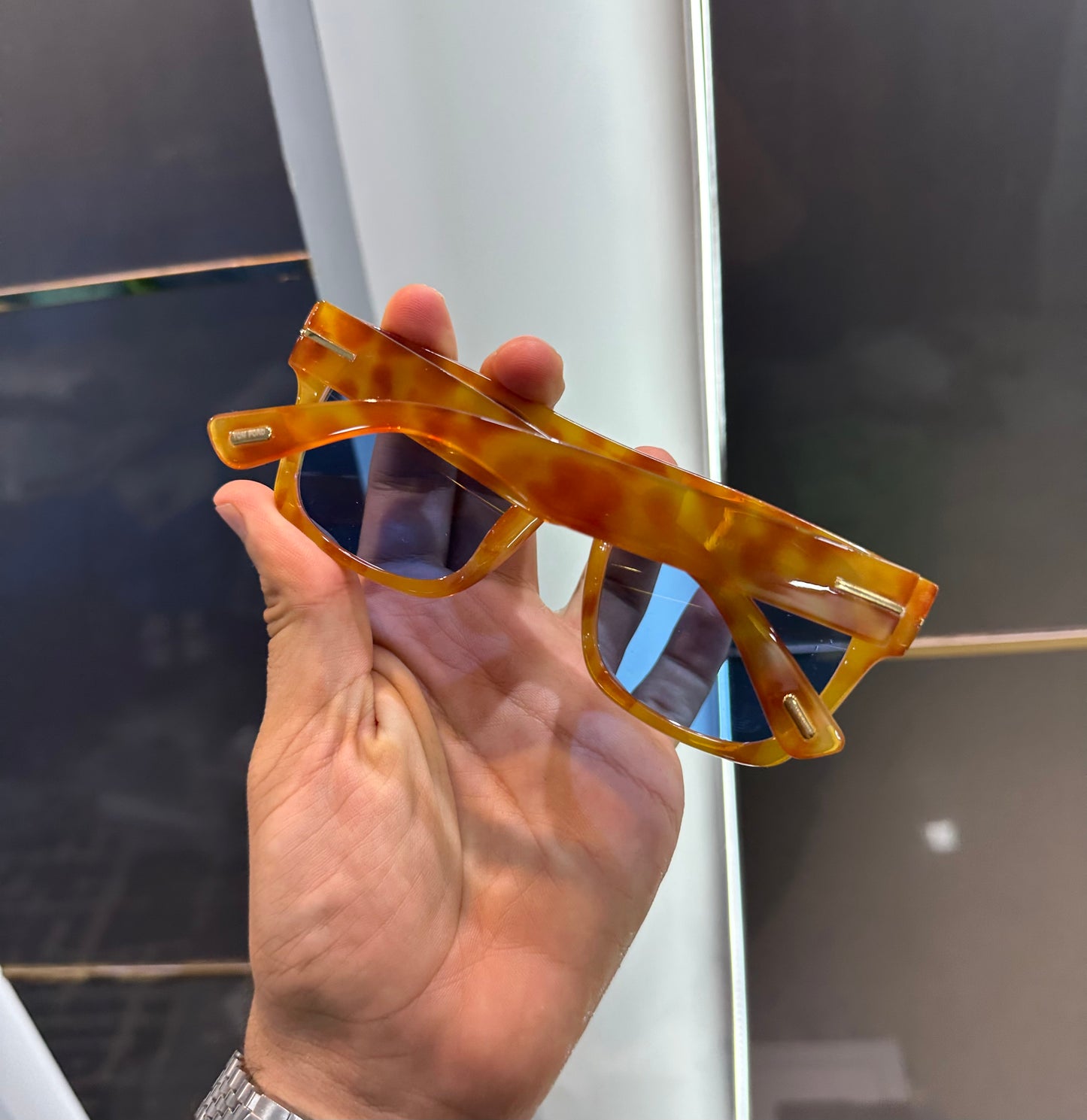 TOM FORD PREMIUM SUNGLASSES LIMITED EDITION ORANGE TIGER WITH OG BOX Urban Classics Store