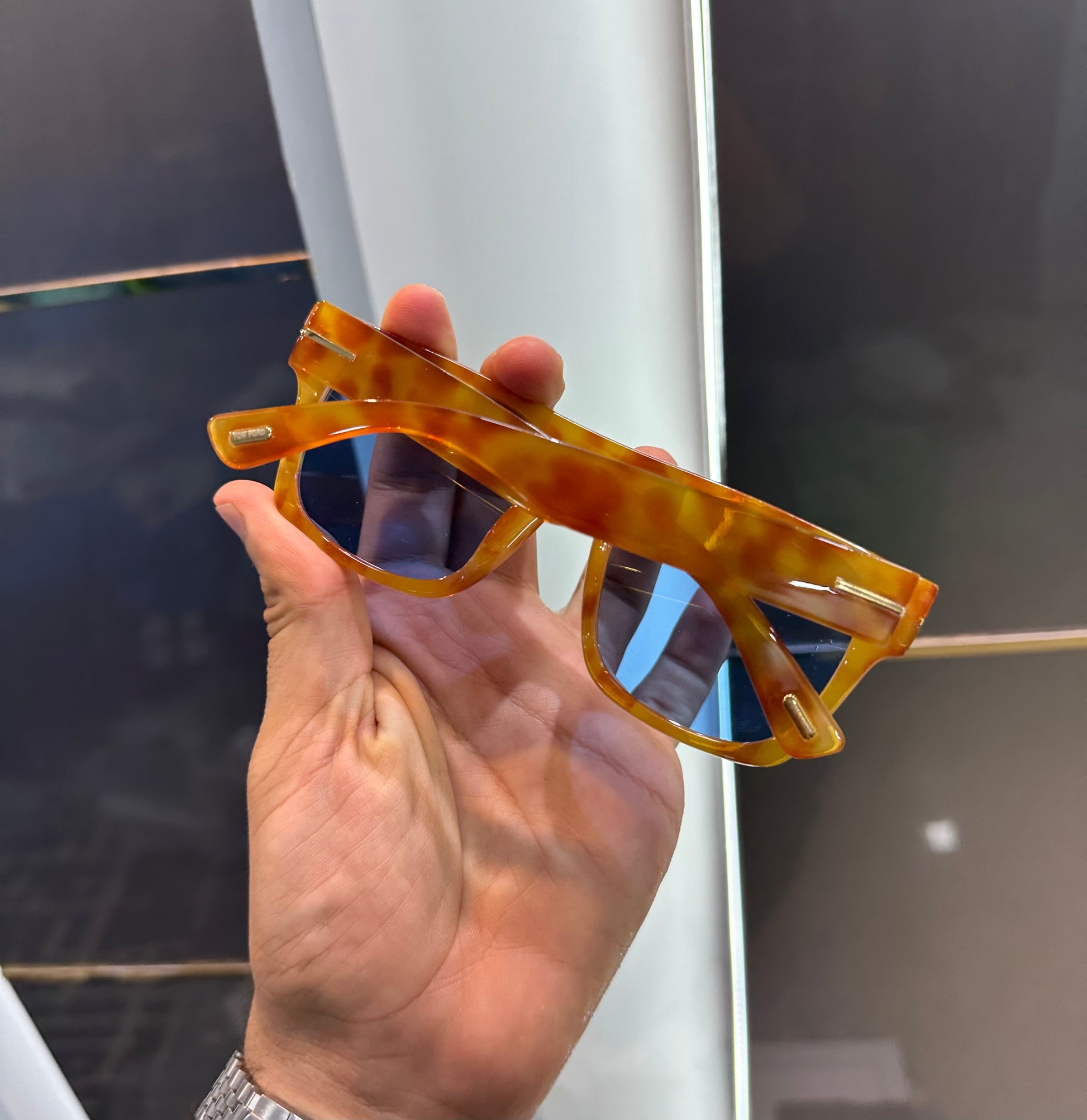 TOM FORD PREMIUM SUNGLASSES LIMITED EDITION ORANGE TIGER WITH OG BOX Urban Classics Store