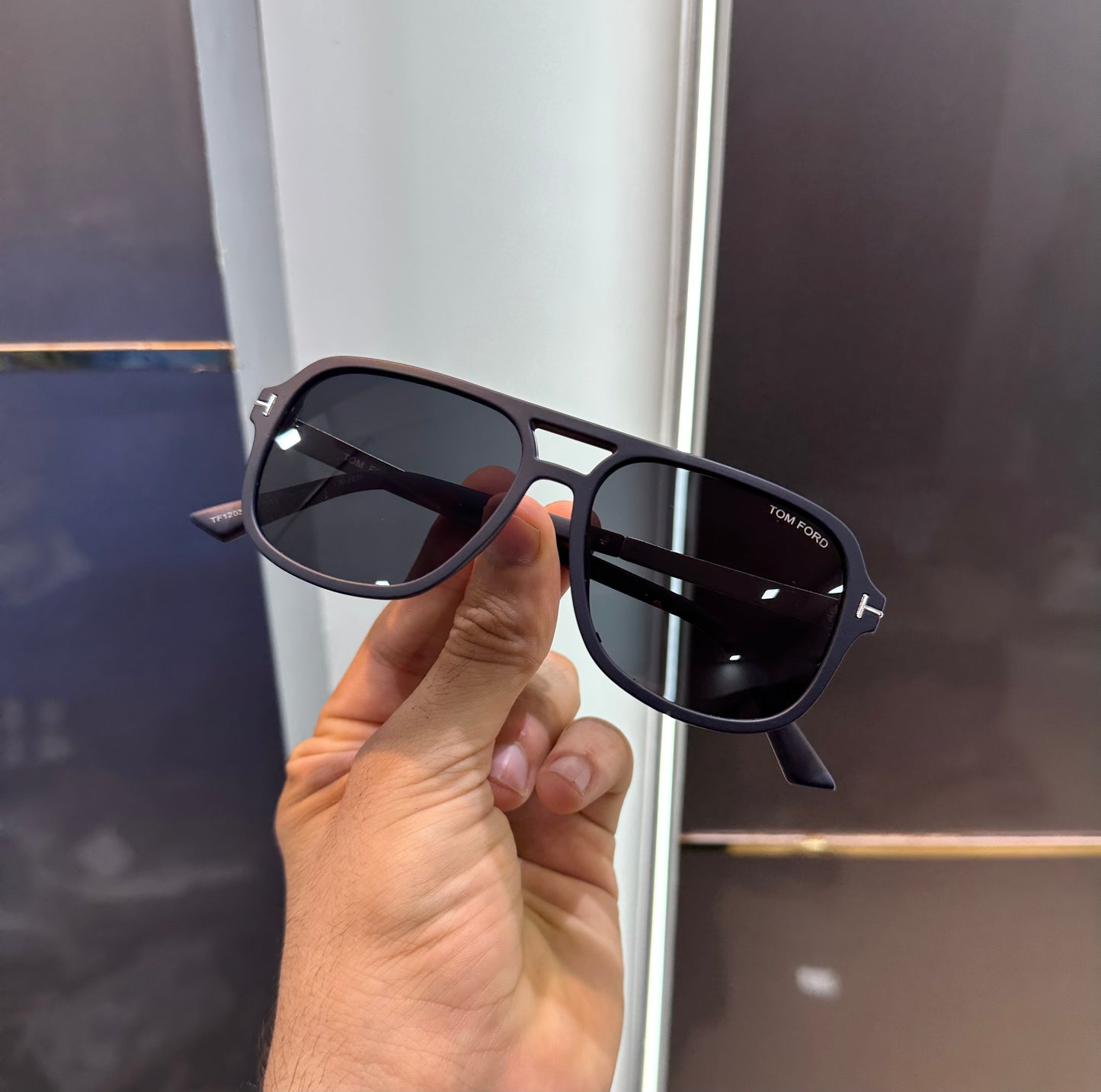 TOM FORD PREMIUM SUNGLASSES LIMITED EDITION NAVY BLUE WITH OG BOX Urban Classics Store