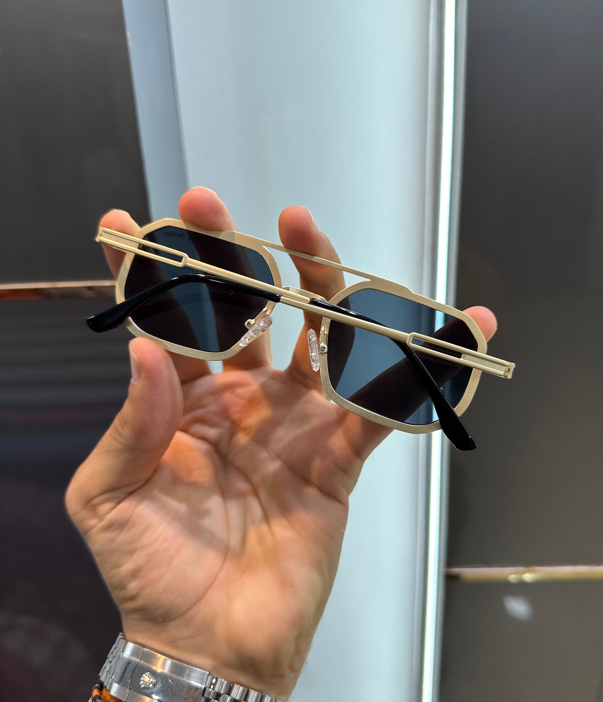 MARC JACOB # METALLIC GOLD EDITION # SUNGLASSES WITH OG BOX Urban Classics Store