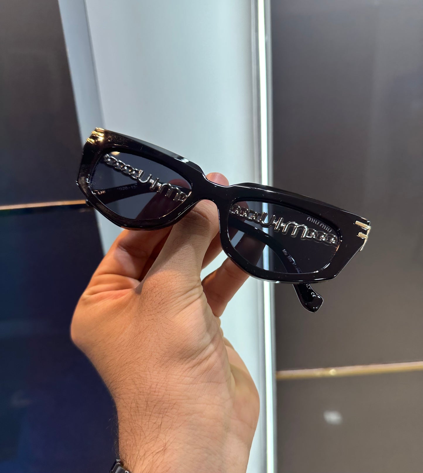 MIU MIU PREMIUM SUNGLASSES LOGO MONOGRAM WITH OG BOX Urban Classics Store