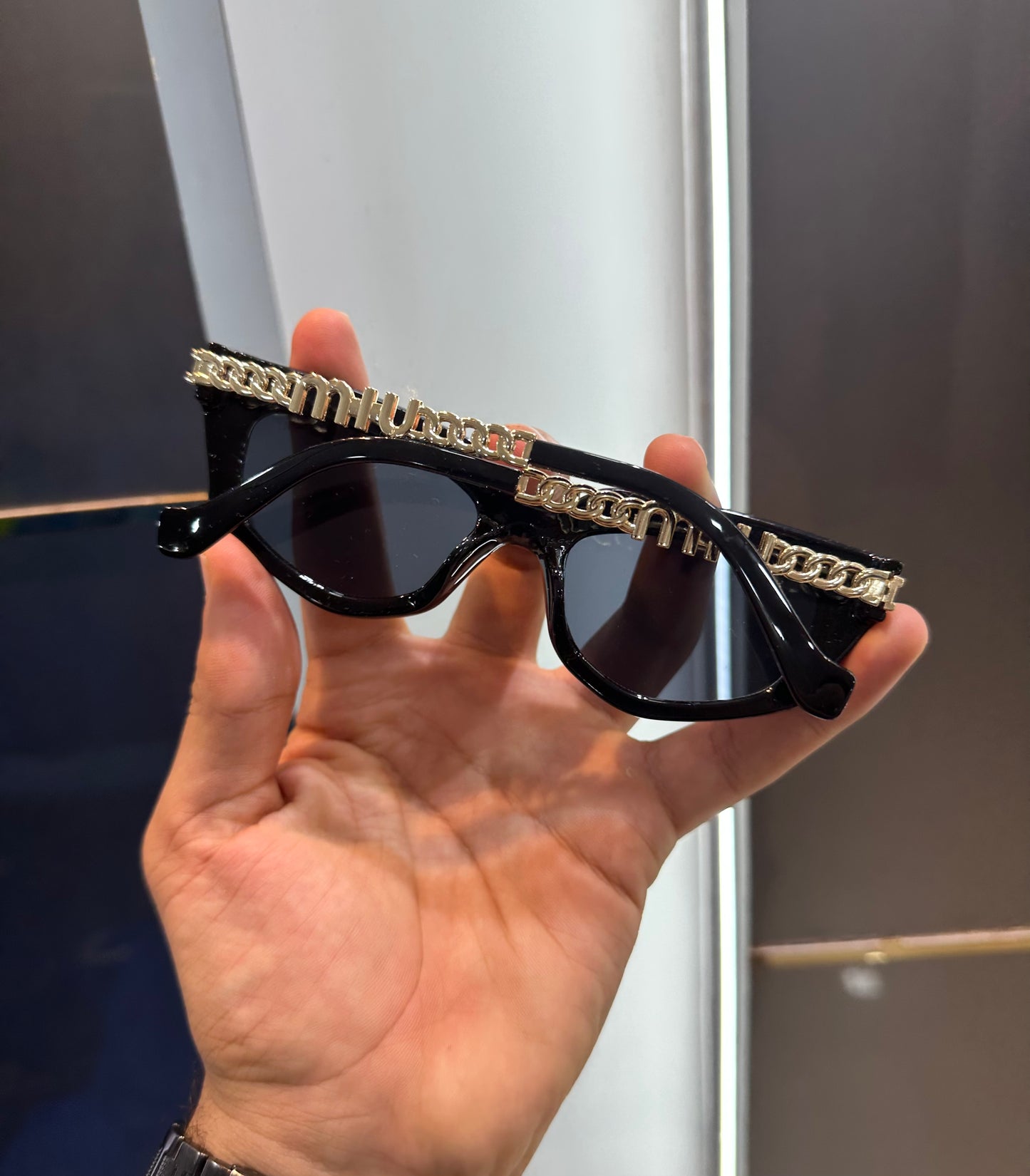MIU MIU PREMIUM SUNGLASSES LOGO MONOGRAM WITH OG BOX Urban Classics Store