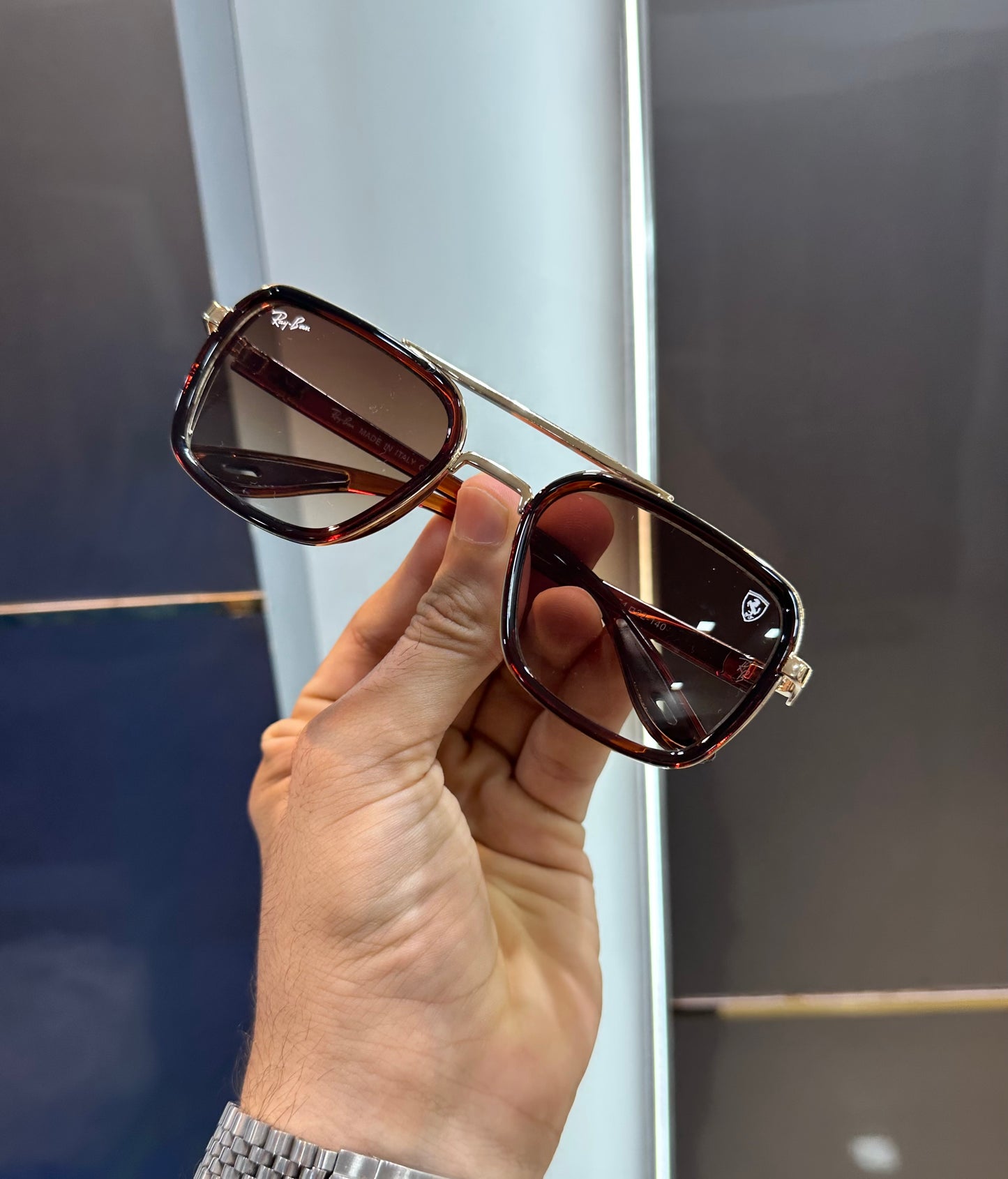RAY BAN PREMIUM SUNGLASS WITH OG BOX Urban Classics Store
