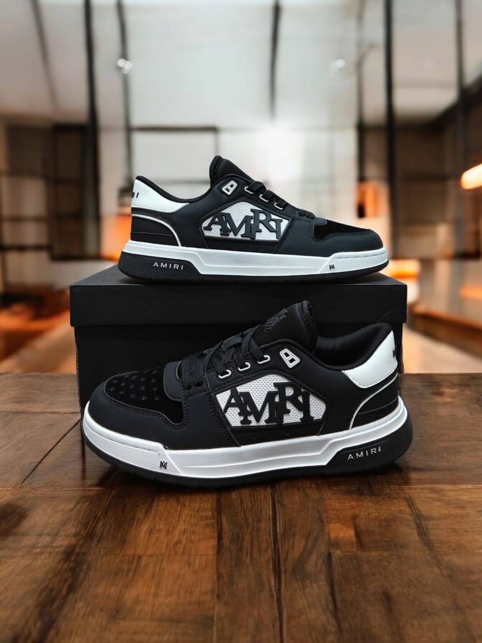 AMIRI CLASSIC LOW TOP SNEAKER BLACK Urban Classics Store