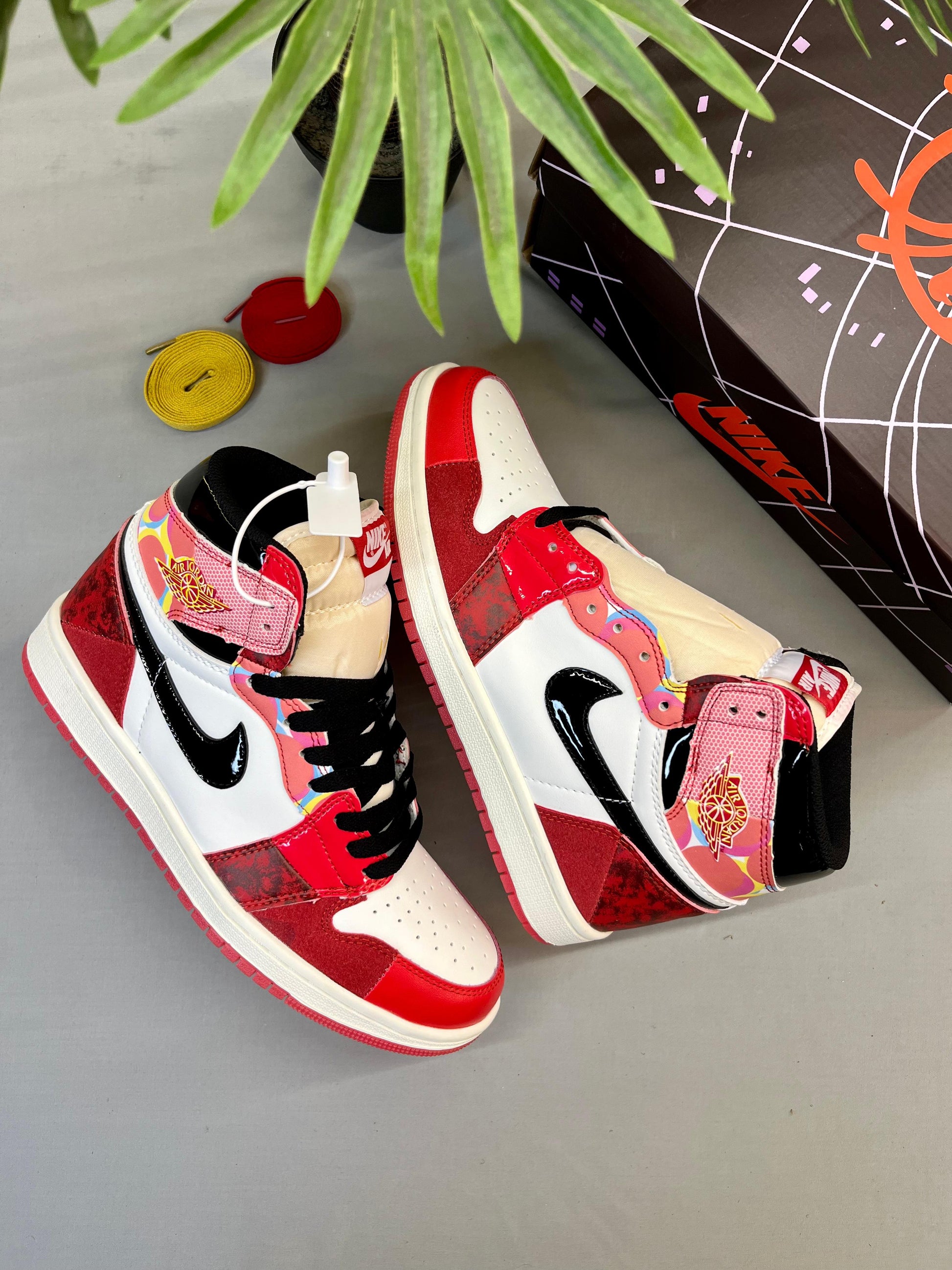 AIR JORDAN RETRO 1 HIGH SPIDERVERSE WITH OG BOX Urban Classics Store