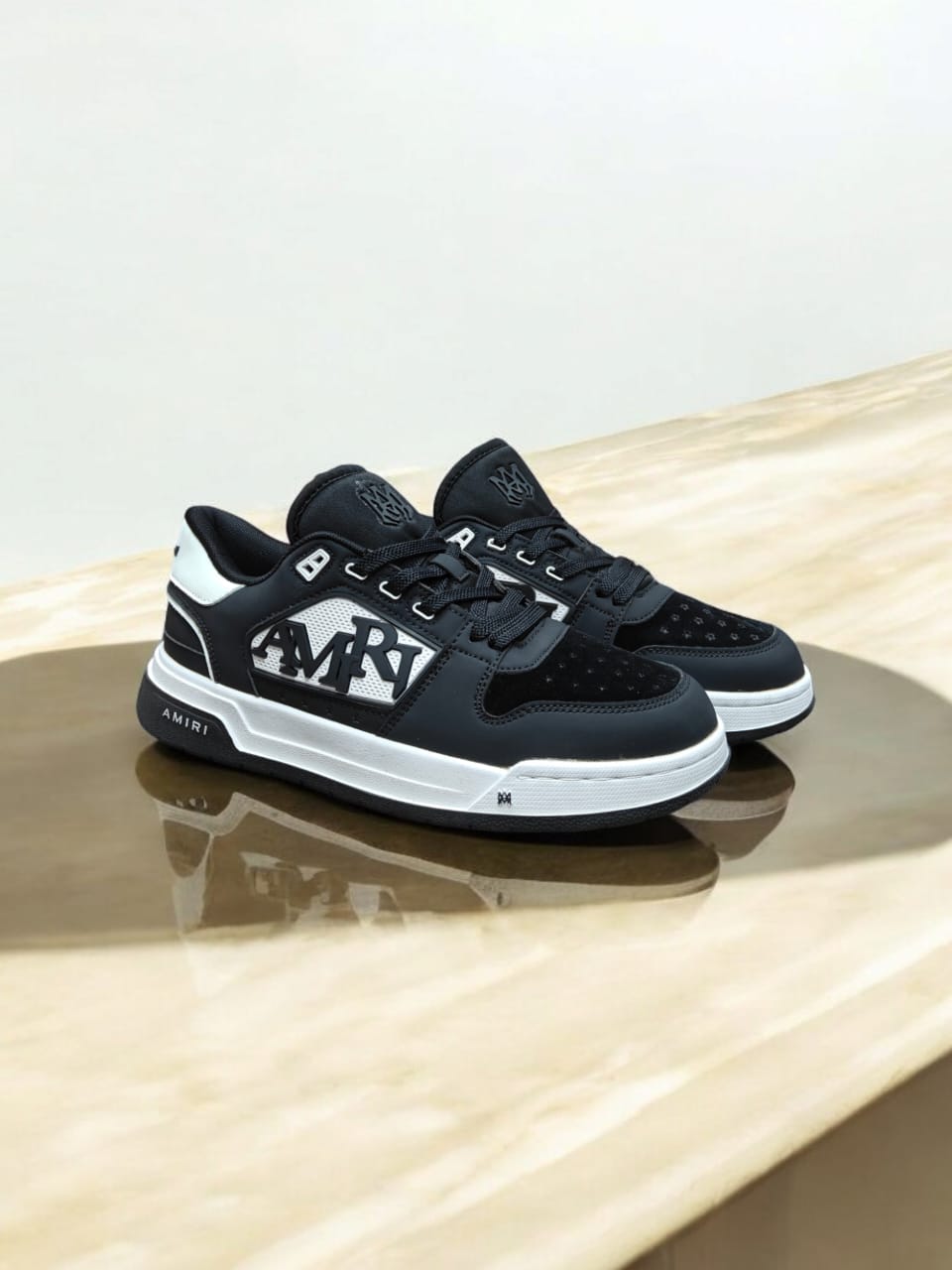 AMIRI CLASSIC LOW TOP SNEAKER BLACK Urban Classics Store