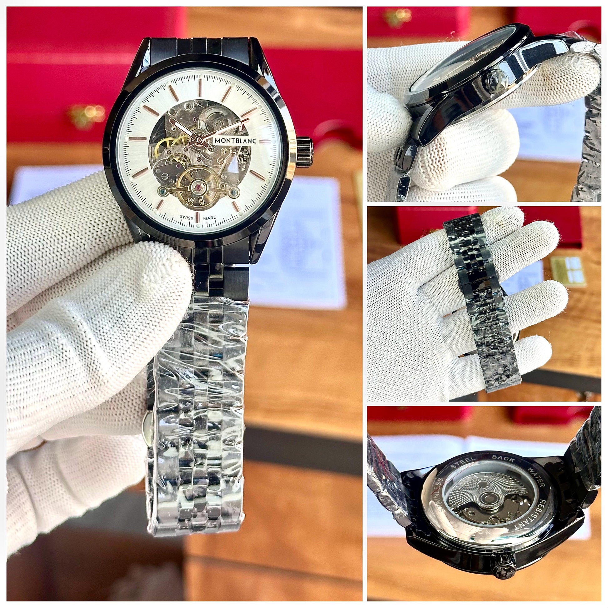 MONT BLANC AUTO BLACK WHITE WITH OG BOX PACKING Urban Classics Store