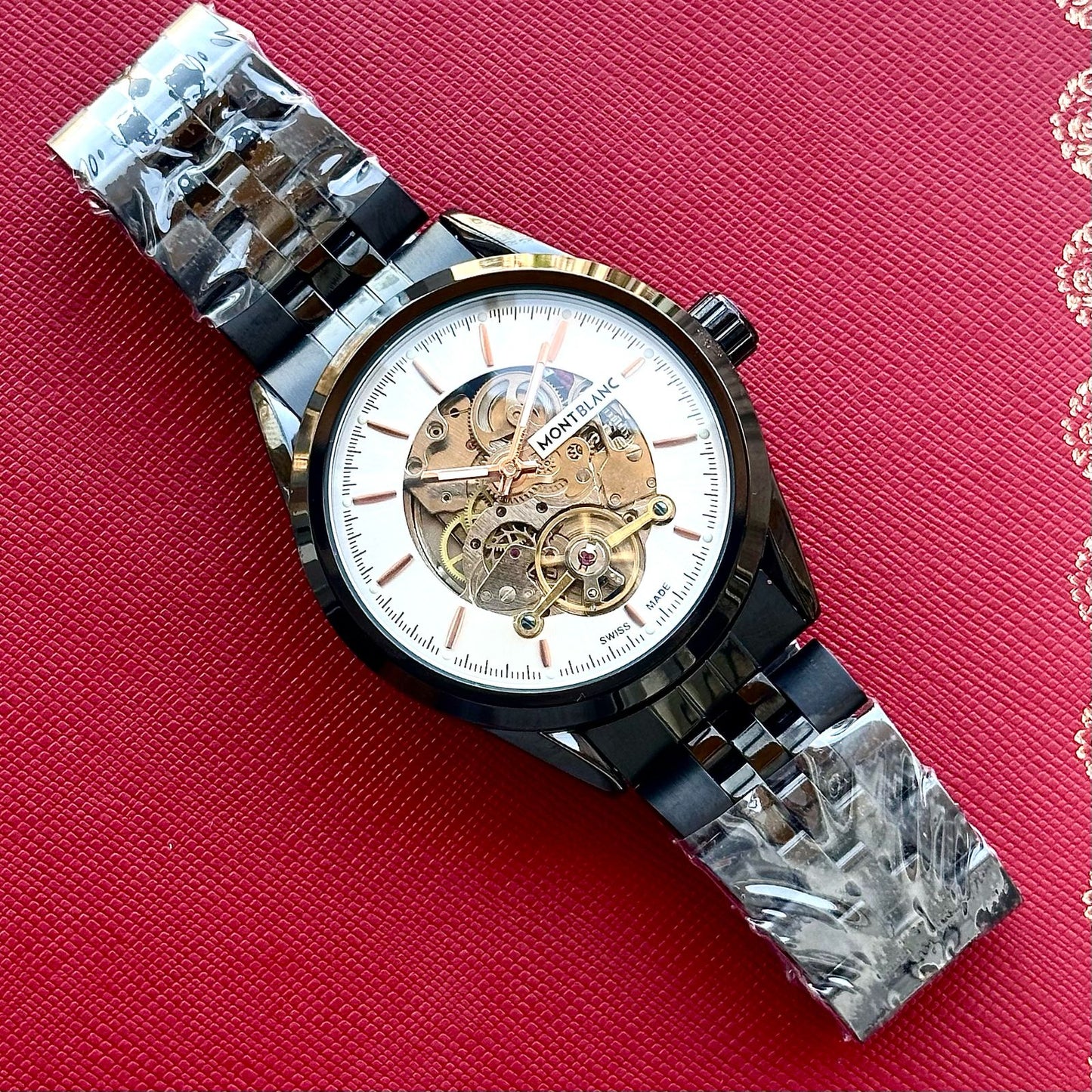 MONT BLANC AUTO BLACK WHITE WITH OG BOX PACKING Urban Classics Store