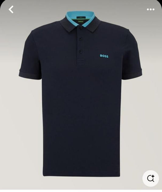 HUGO BOSS PREMIUM CLASSIC POLO NAVY BLUE COLOUR Urban Classics Store