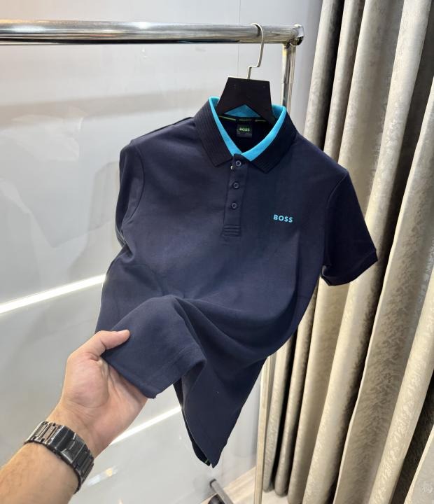 HUGO BOSS PREMIUM CLASSIC POLO NAVY BLUE COLOUR Urban Classics Store