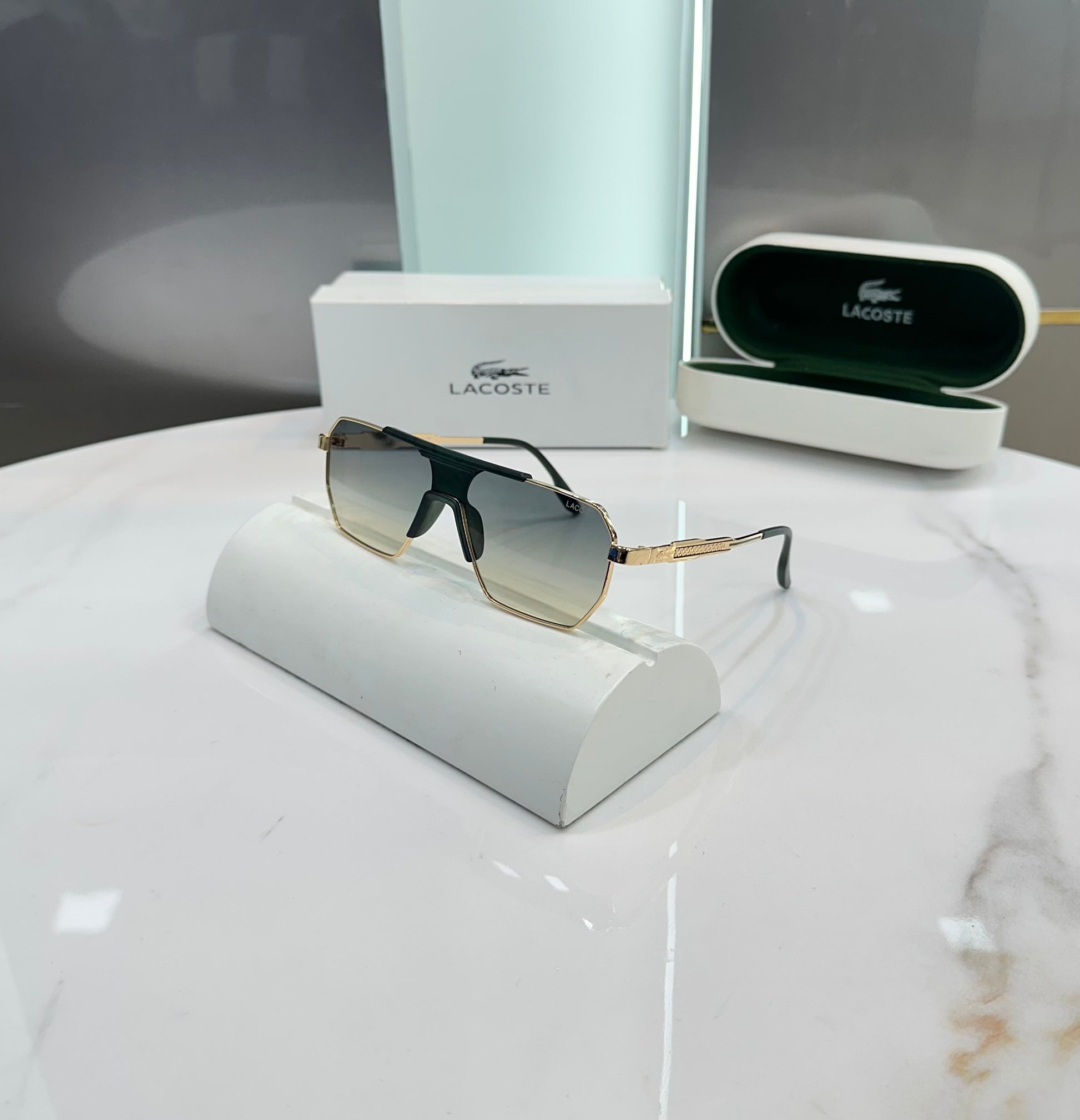 Lacoste Dual Metal Limited Edition Luxury Sunglass With Original Packing Urban Classics Store
