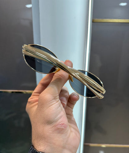 Prada Milano Black Metal Limited Edition Luxury Sunglass With Original Packing Urban Classics Store