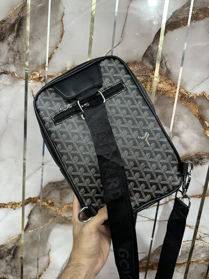 Goyar d Black Brown Premium Sling Bag g219 Urban Classics Store
