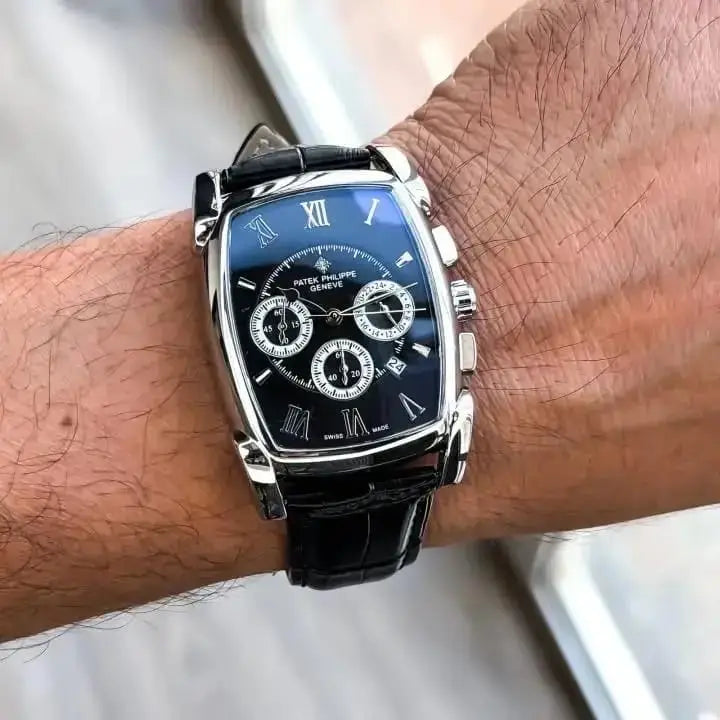 Pate_k philippe style tonneau watch Urban Classics Store