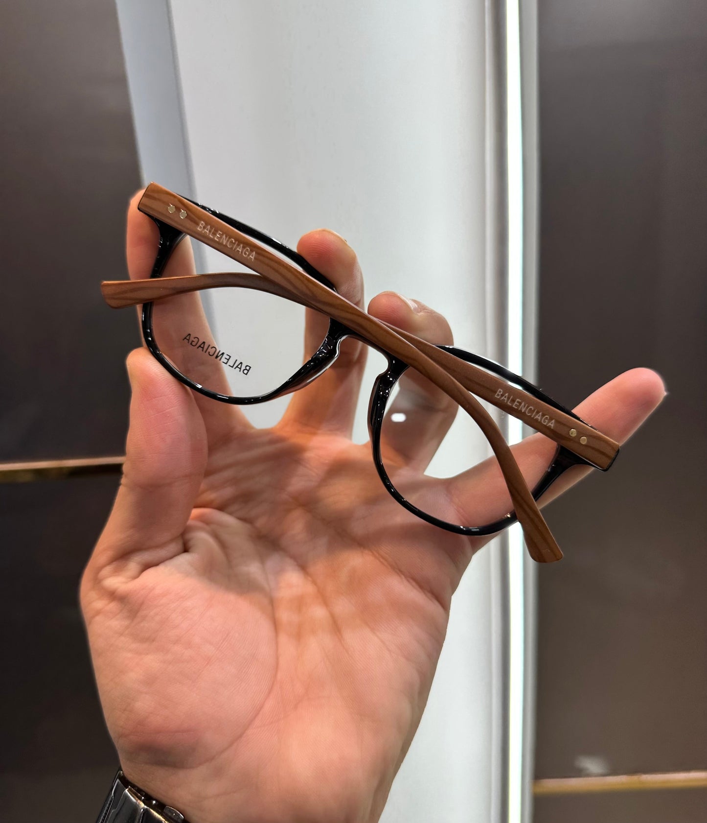 Balenciaga Wooden Look Limited Edition Luxury Sunglass With Original Packing Urban Classics Store