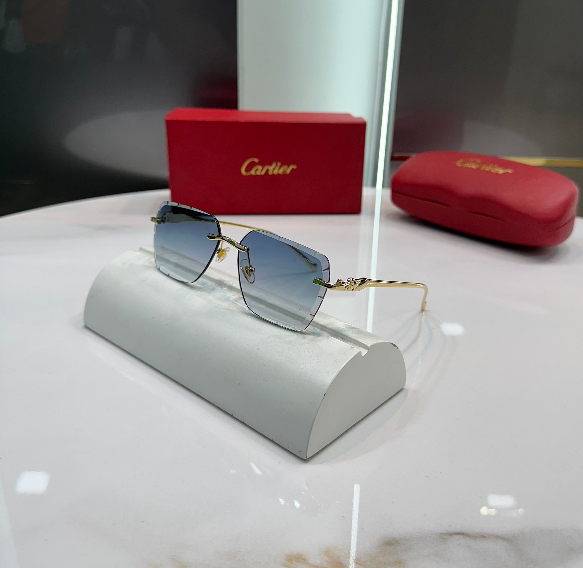 Cartier Metal Limited Edition Luxury Sunglass With Original Packing Urban Classics Store