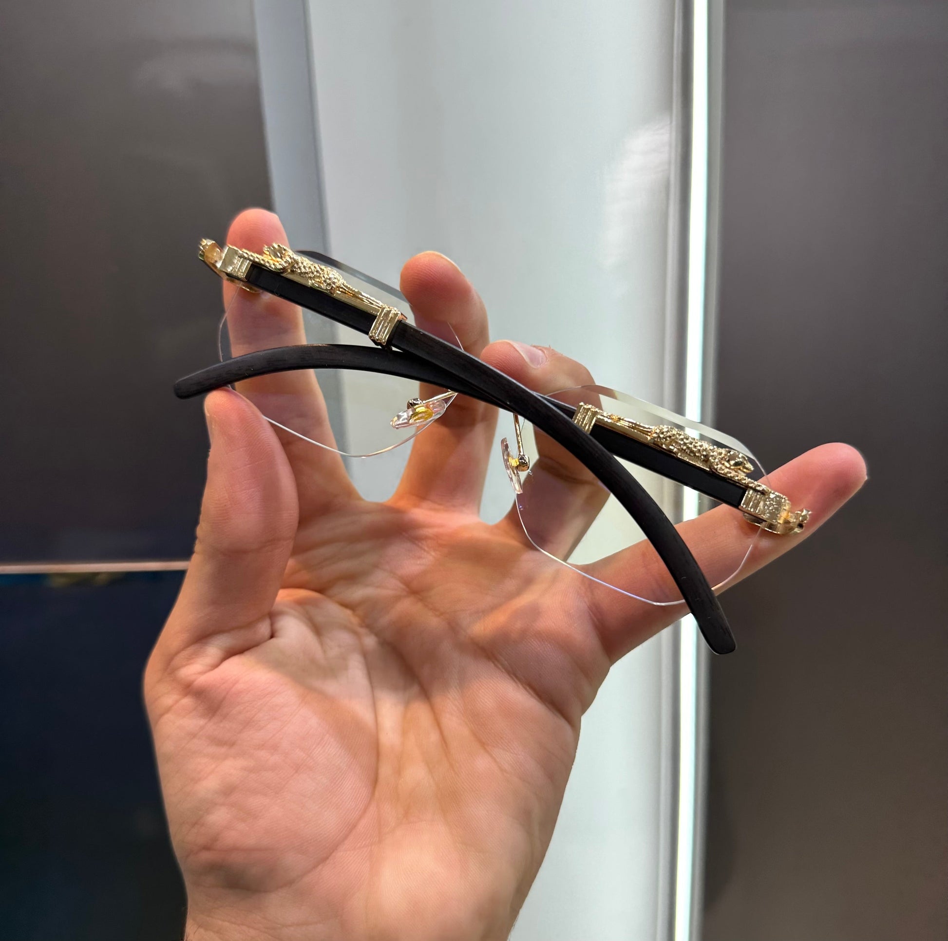 Cartier Transparent Jaguar Karan Aujla Edition Luxury Sunglass With Original Packing Urban Classics Store