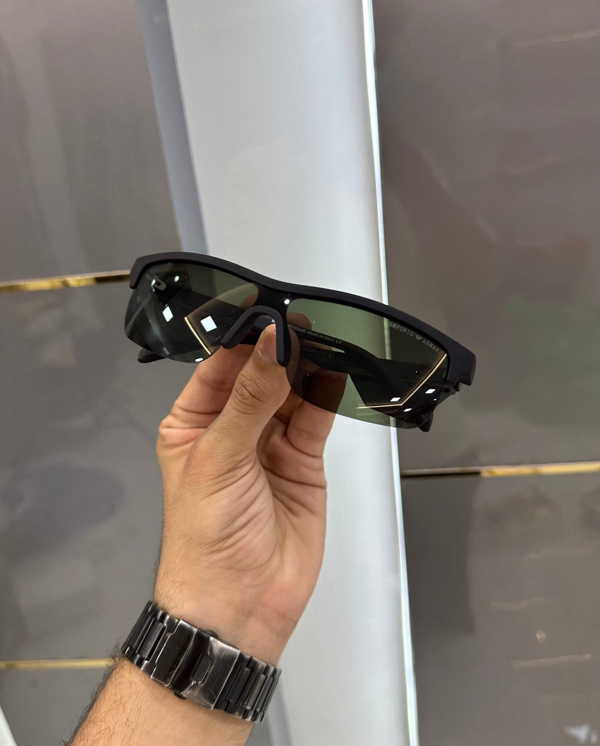Emporio Armani Green Limited Edition Luxury Sunglasses With Original Packing Urban Classics Store