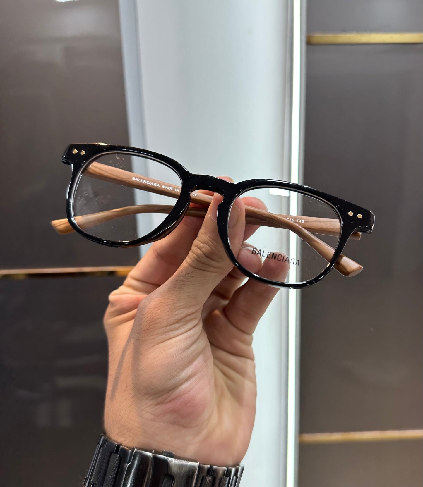Balenciaga Wooden Look Limited Edition Luxury Sunglass With Original Packing Urban Classics Store