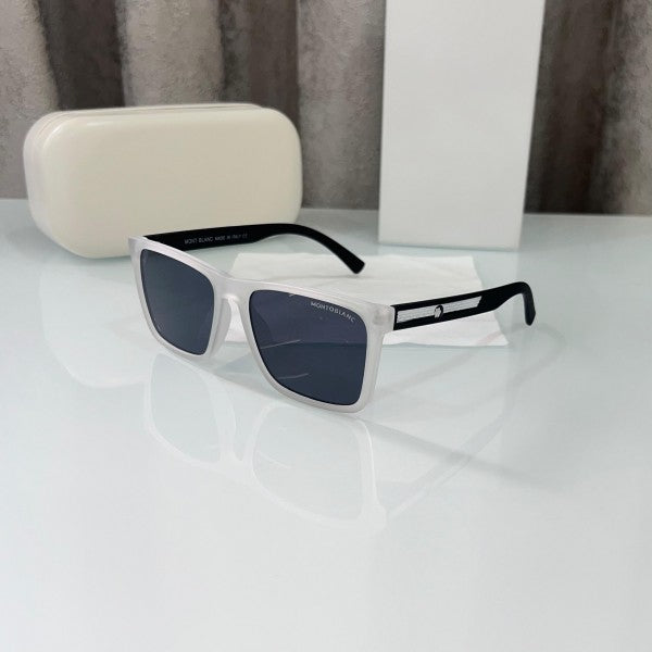 MONT BLANC BLACK WITH ICE WHITE DESIGNER BLACK SHADE WITH OG BOX Urban Classics Store