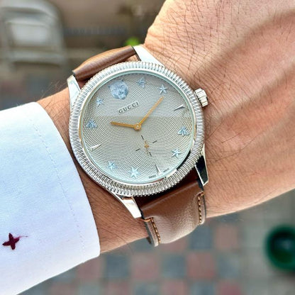 GUCCI G-TIMELESS SILVER GREY WITH OG BOX Urban Classics Store